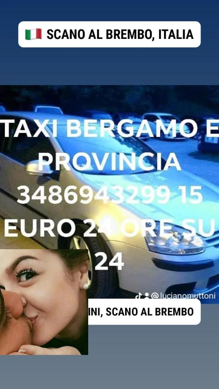 Valbrembo Villetta Rossini Appartamento Da Condividere Con Me Luciano Servizio Ospiti Taxi Driver Navetta No Wifi 2 Camera Da Letto Per 5 Persone מראה חיצוני תמונה